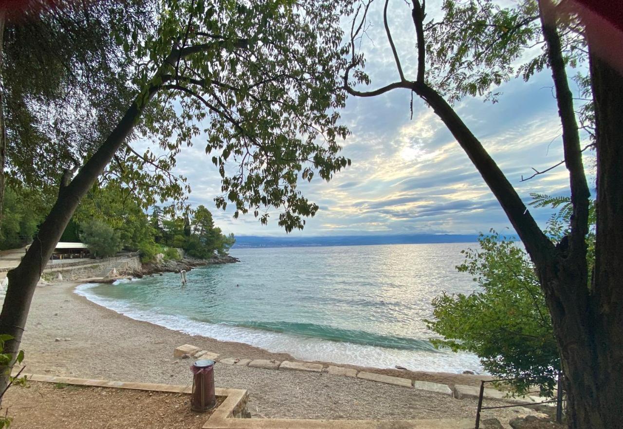 Villa Lovran - 150M To The Beach - Infinity Pool - Incredible Sea View - Fitness Room Exterior foto