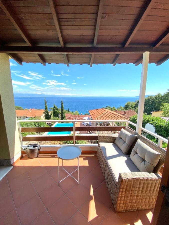 Villa Lovran - 150M To The Beach - Infinity Pool - Incredible Sea View - Fitnessraum Exterior foto