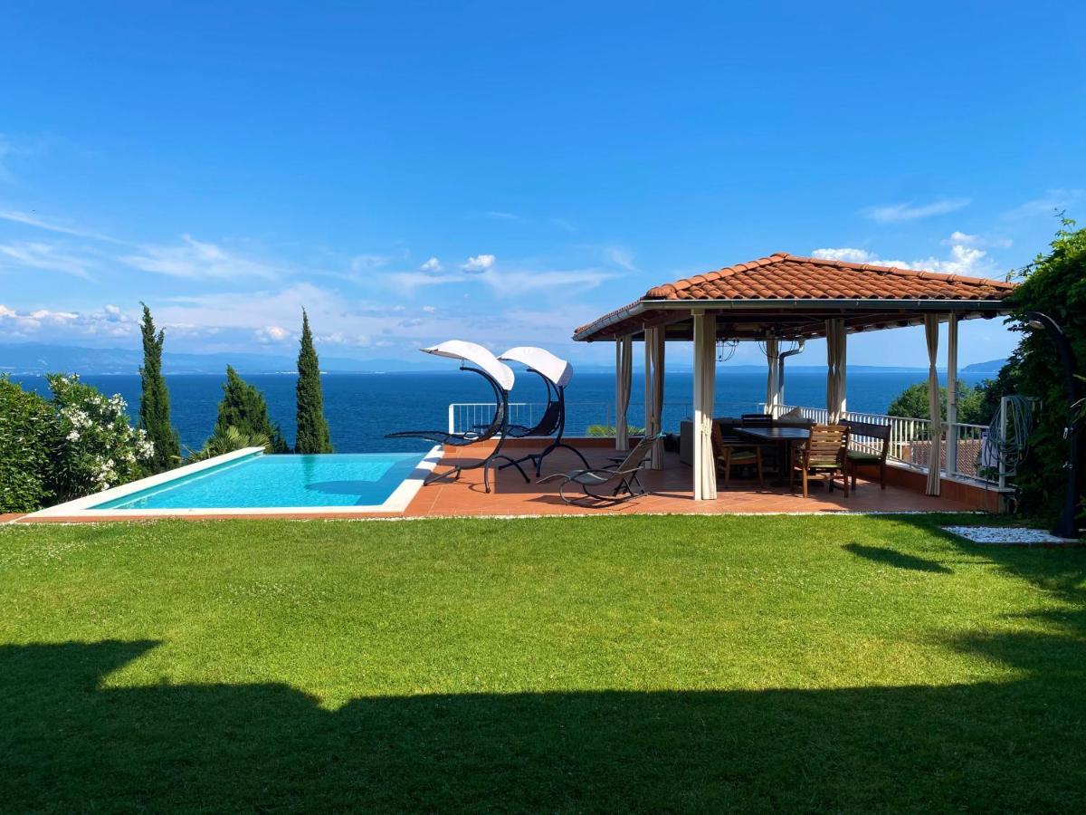 Villa Lovran - 150M To The Beach - Infinity Pool - Incredible Sea View - Fitnessraum Exterior foto