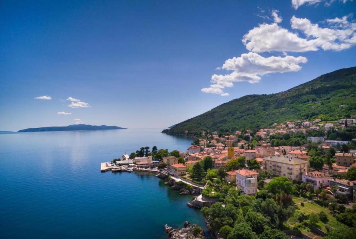 Villa Lovran - 150M To The Beach - Infinity Pool - Incredible Sea View - Fitness Room Exterior foto